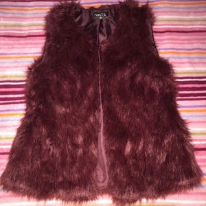 Faux Fur Vest